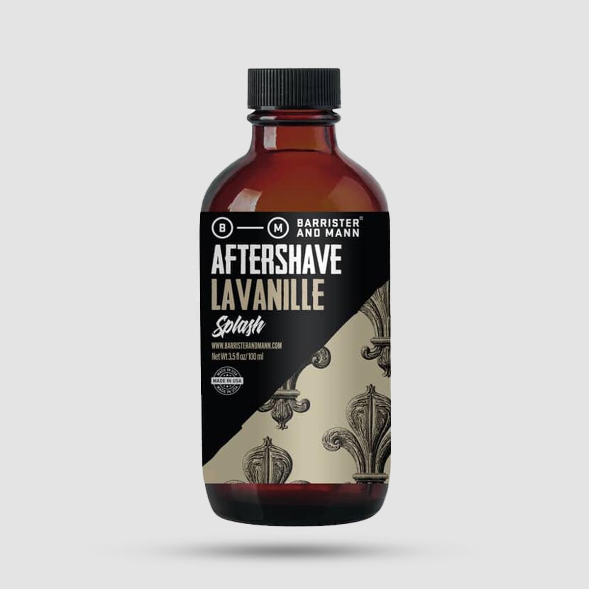 Aftershave Lotion - Barrister And Mann - Lavanille 100ml