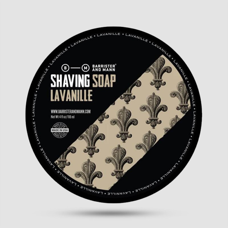 Shaving Soap - Barrister and Mann - Lavanille 118ml