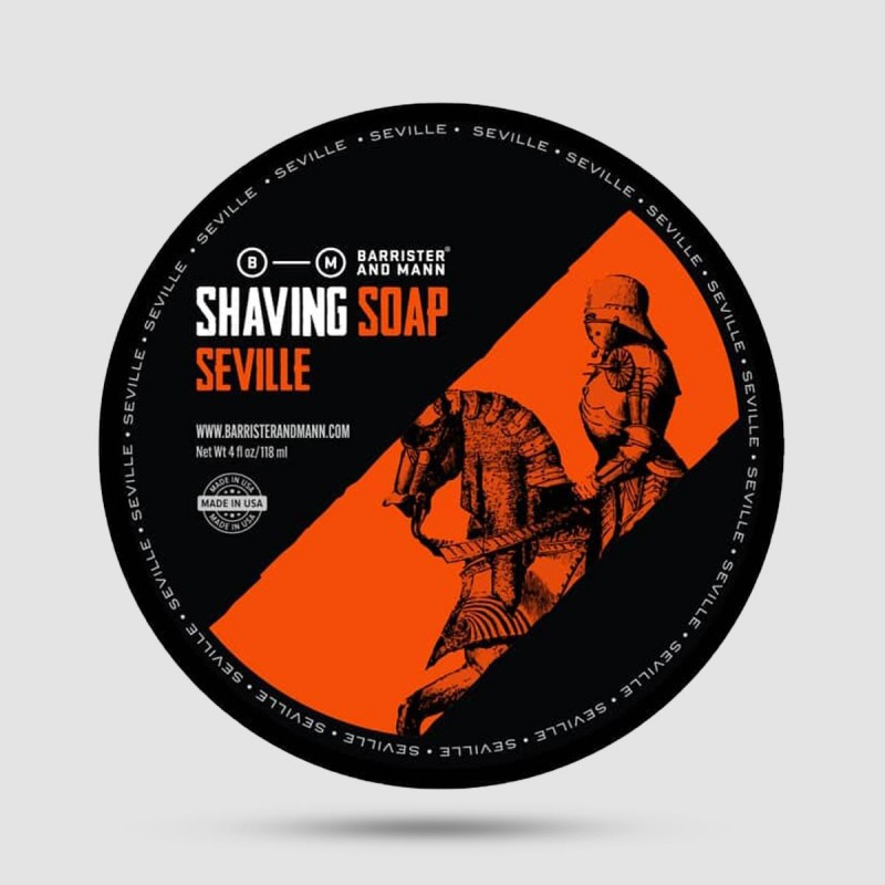 Shaving Soap - Barrister and Mann - Seville 118ml