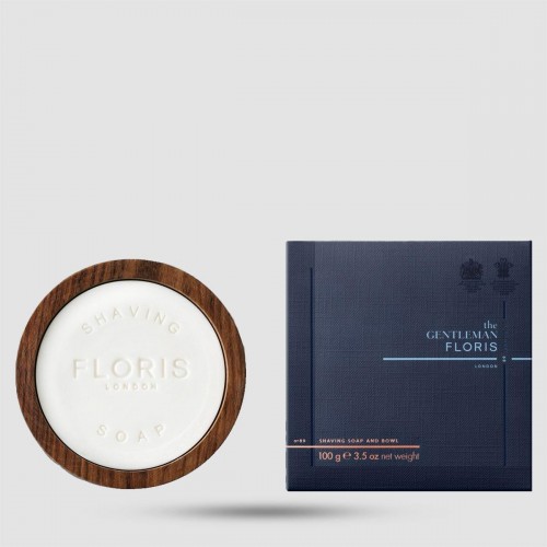 Shaving Soap In Wooden Bowl - Floris London - No. 89 100g / 3.5 oz