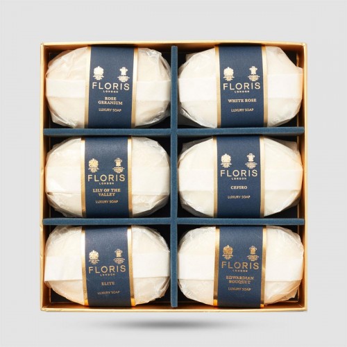 Luxury Soap Collection - Floris London - 6 X 100g