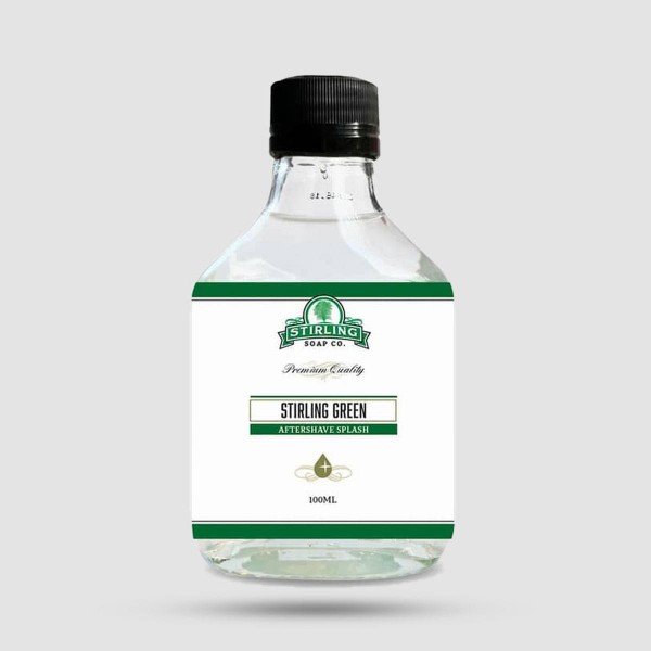 Aftershave Lotion - Stirling Soap Company - Stirling Green 100ml