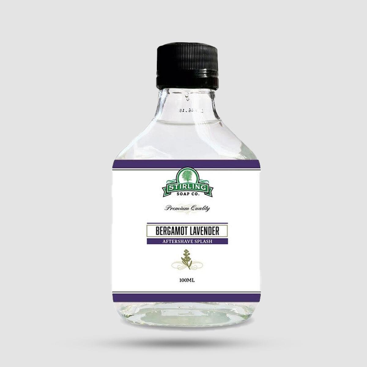 Aftershave Lotion - Stirling Soap Company - Bergamot & Lavender 100ml