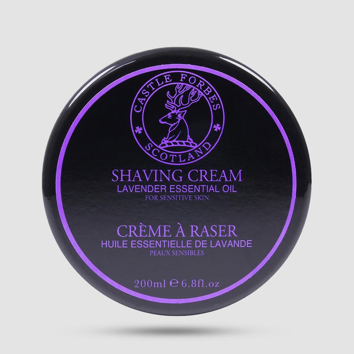 Shaving Cream - Castle Forbes - Lavender Oils 200ml