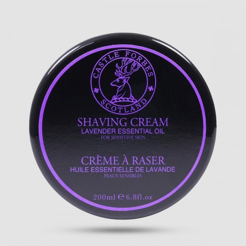 Shaving Cream - Castle Forbes - Lavender Oils 200ml