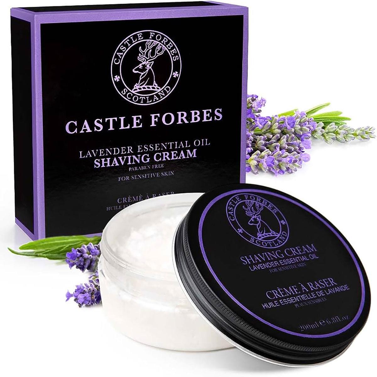 Shaving Cream - Castle Forbes - Lavender Oils 200ml