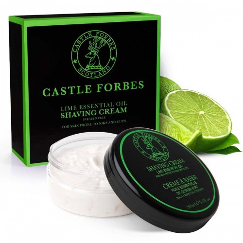 Shaving Cream - Castle Forbes - Lime Oils 200ml