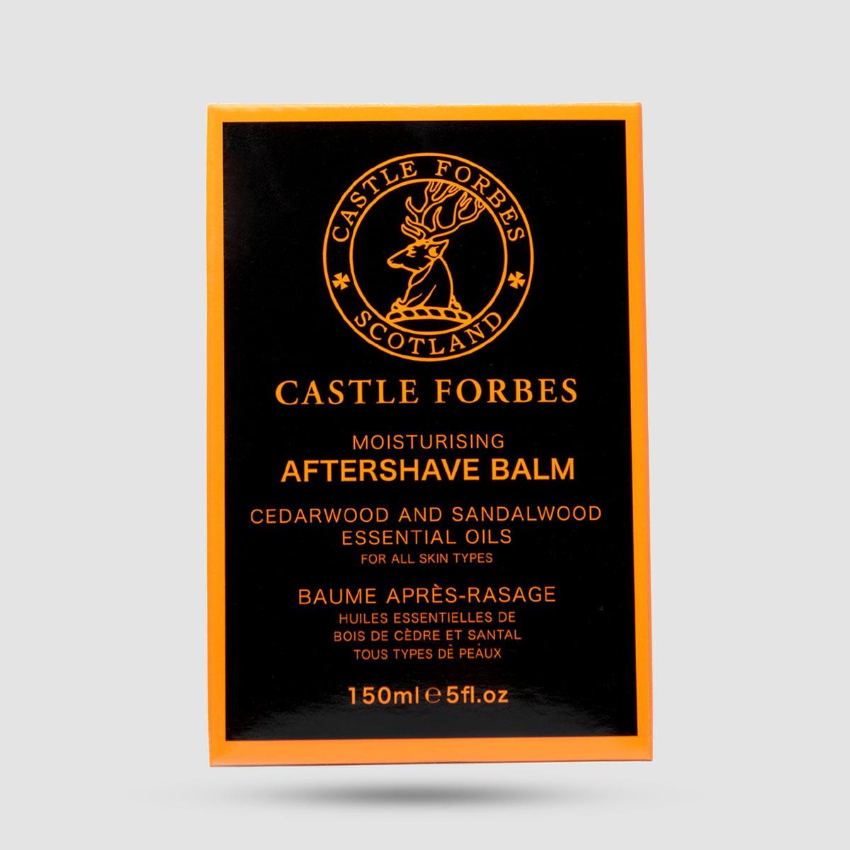 After Shave Balm - Castle Forbes - Cedarwood & Sandalwood 150ml