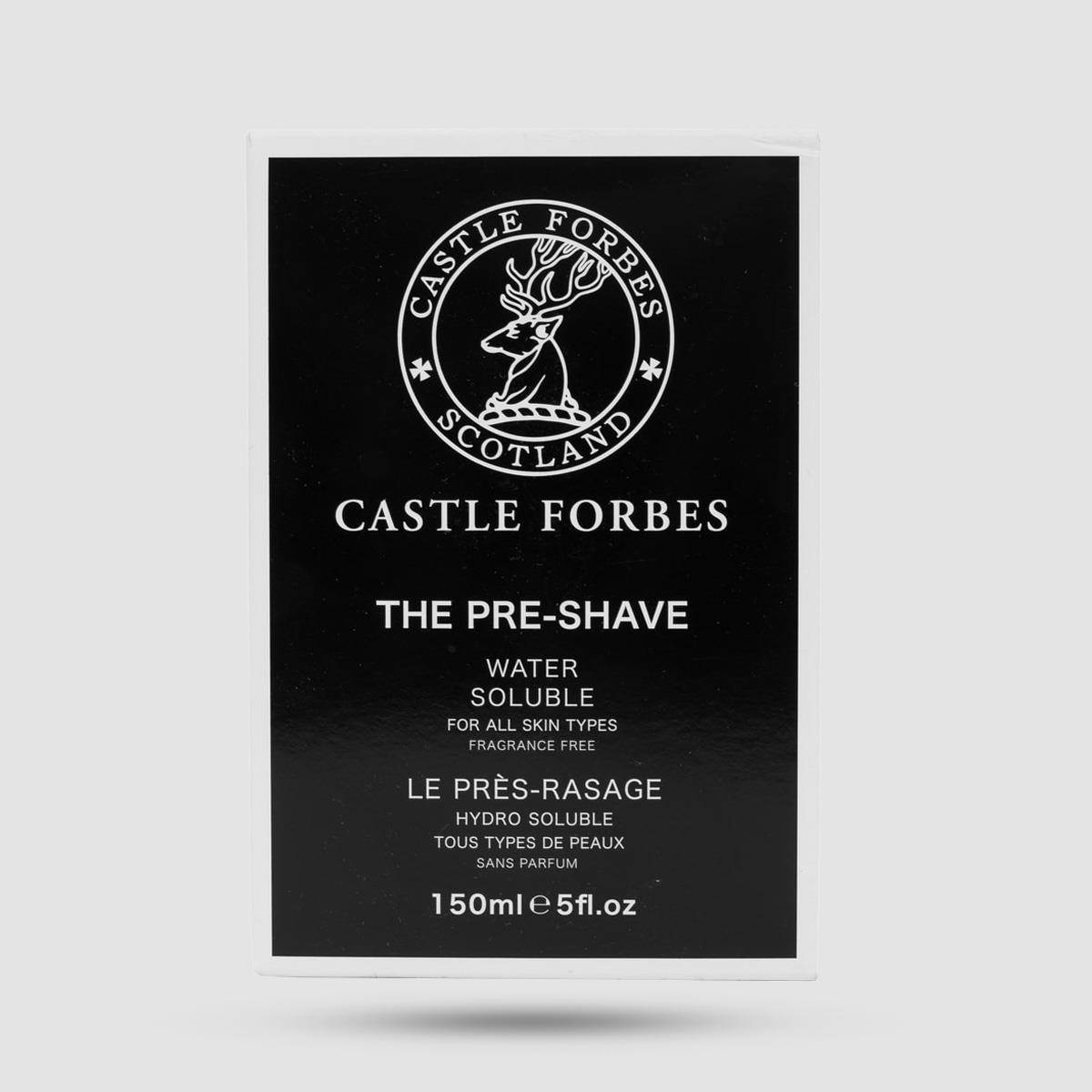 The Pre-Shave- Castle Forbes - Χωρίς Άρωμα 150ml