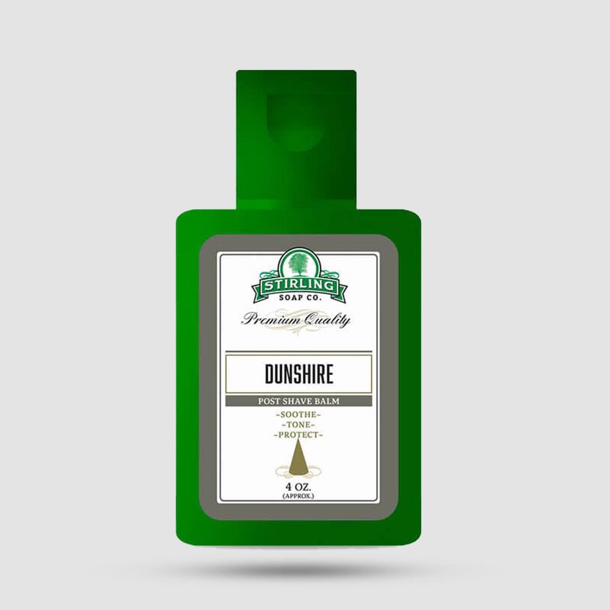 Aftershave Balm - Stirling Soap Company - Dunshire 118ml