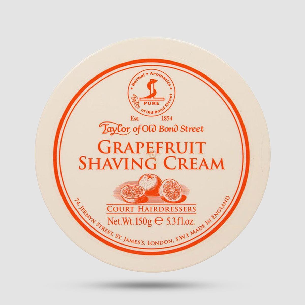 Shaving Cream - Taylor Of Old Bond Street - Grapefruit 150g