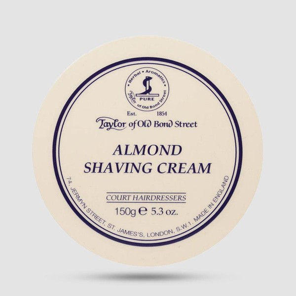 Shaving Cream - Taylor Of Old Bond Street - Almond 150g / 5.3oz