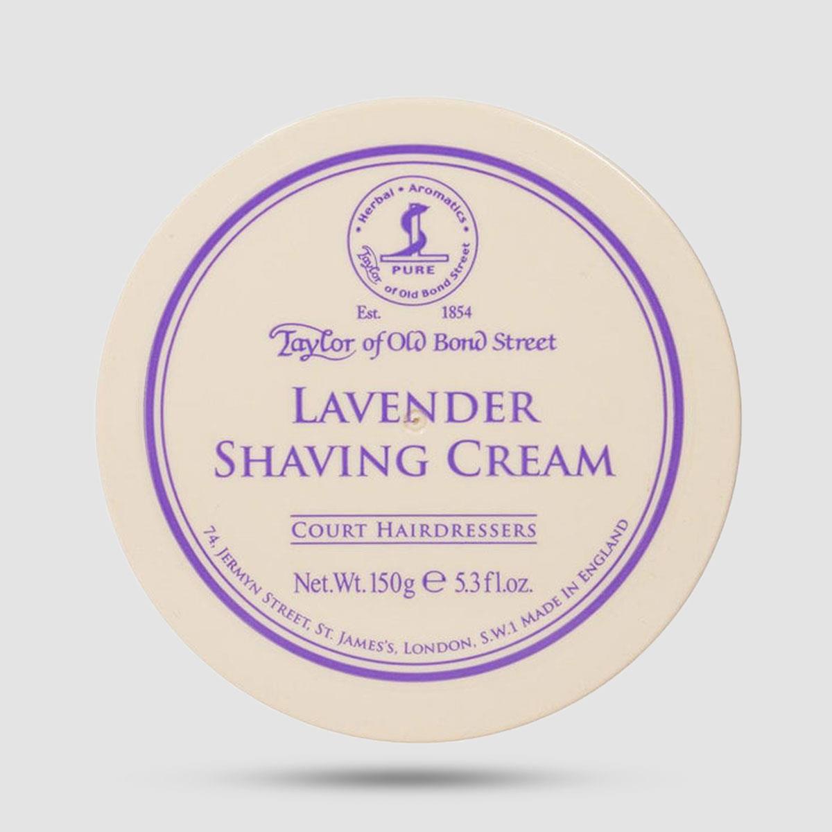 Shaving Cream - Taylor Of Old Bond Street - Lavender 150g