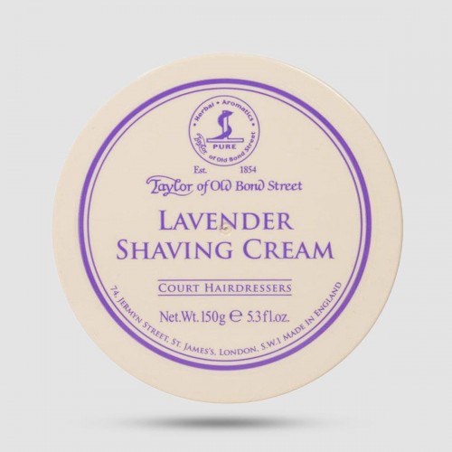 Shaving Cream - Taylor Of Old Bond Street - Lavender 150g