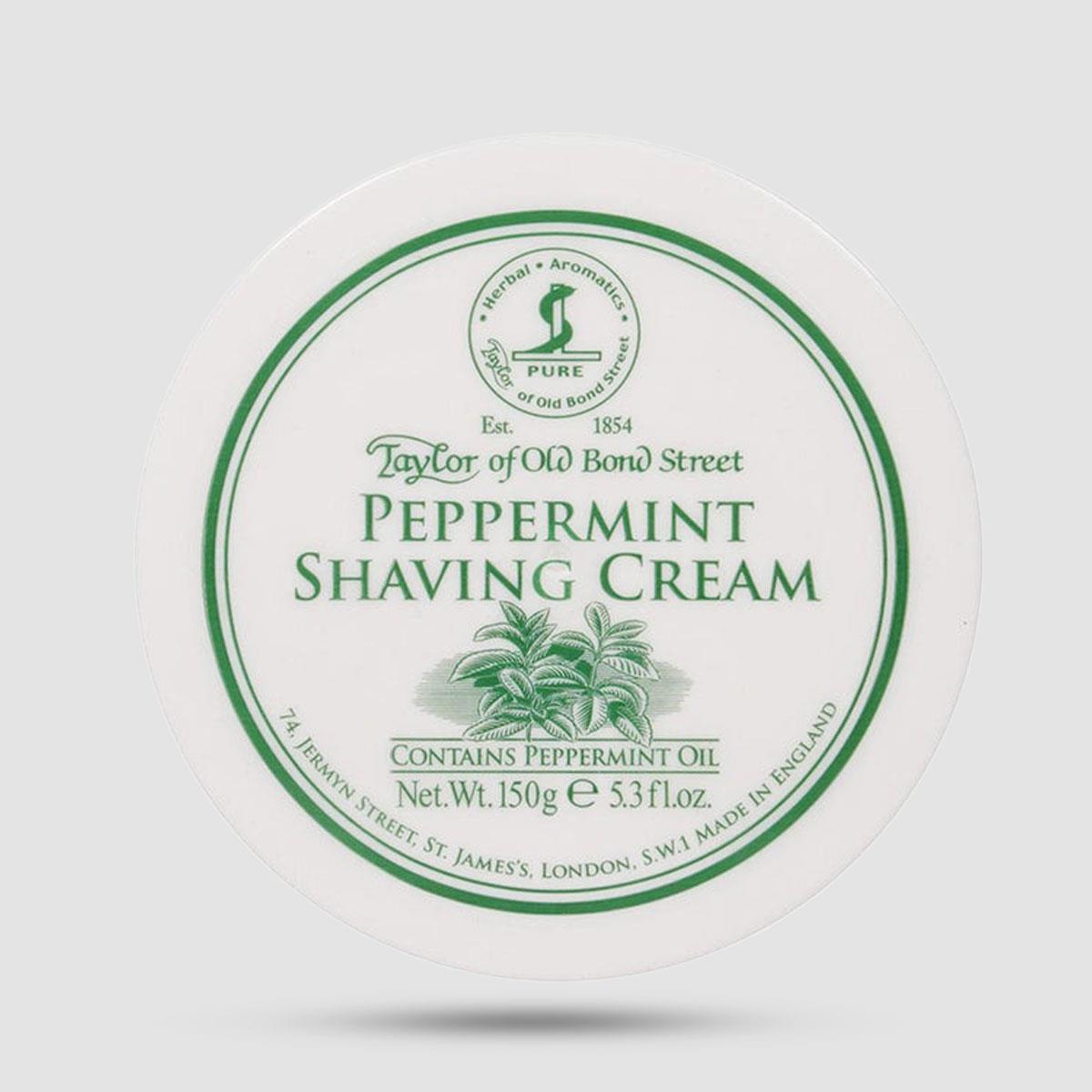 Shaving Cream - Taylor Of Old Bond Street - Peppermint 150g / 5.3oz