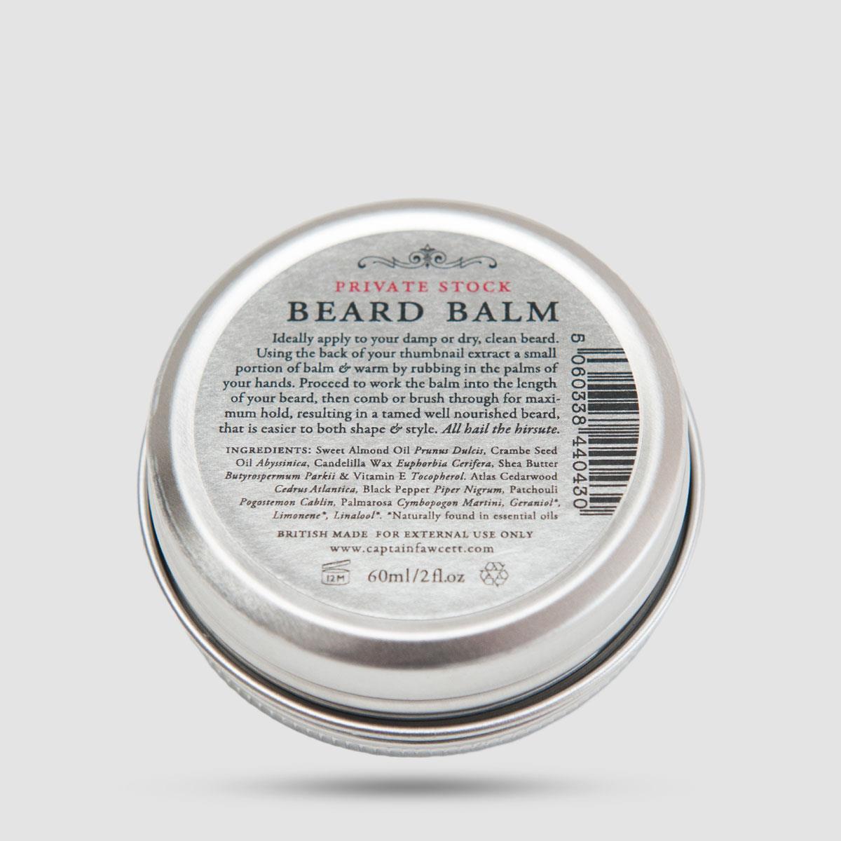 Balm Για Γένια - Captain Fawcett - Private Stock 60ml / 2 fl.oz