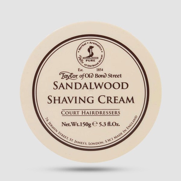 Shaving Cream - Taylor Of Old Bond Street - Sandalwood 150g