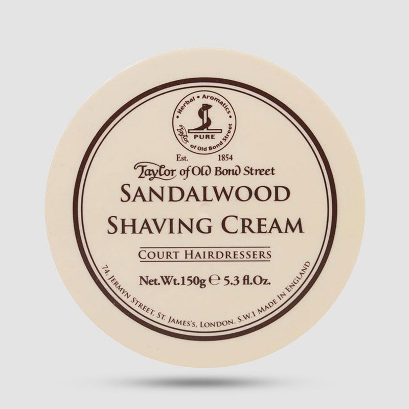 Shaving Cream - Taylor Of Old Bond Street - Sandalwood 150g