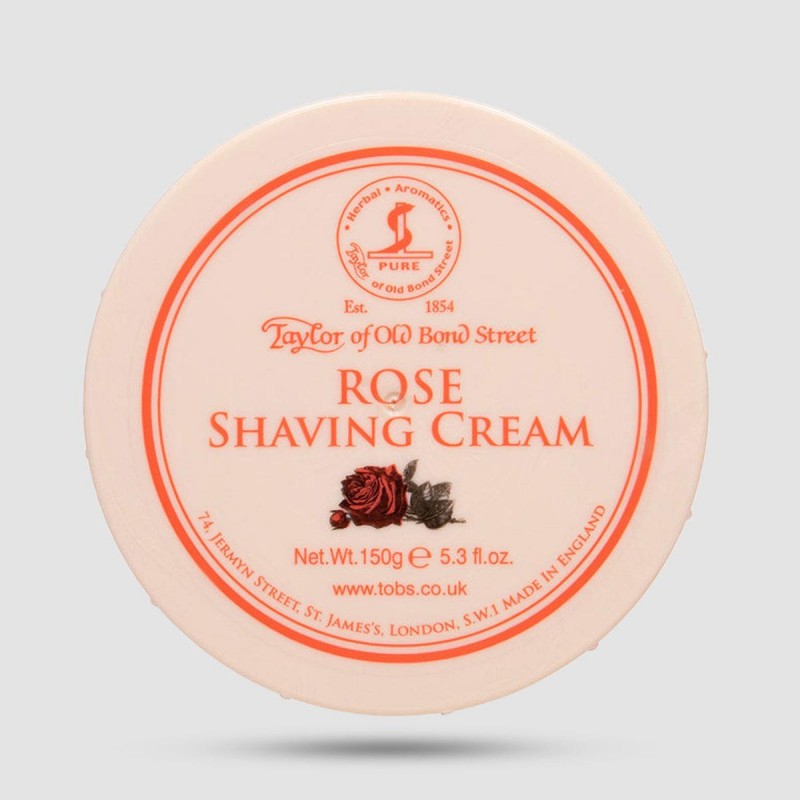 Shaving Cream - Taylor Of Old Bond Street - Rose 150g / 5.3oz