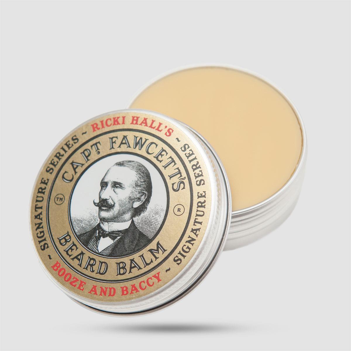 Beard Balm - Captain Fawcett - Ricki Hall's Booze & Baccy 60ml