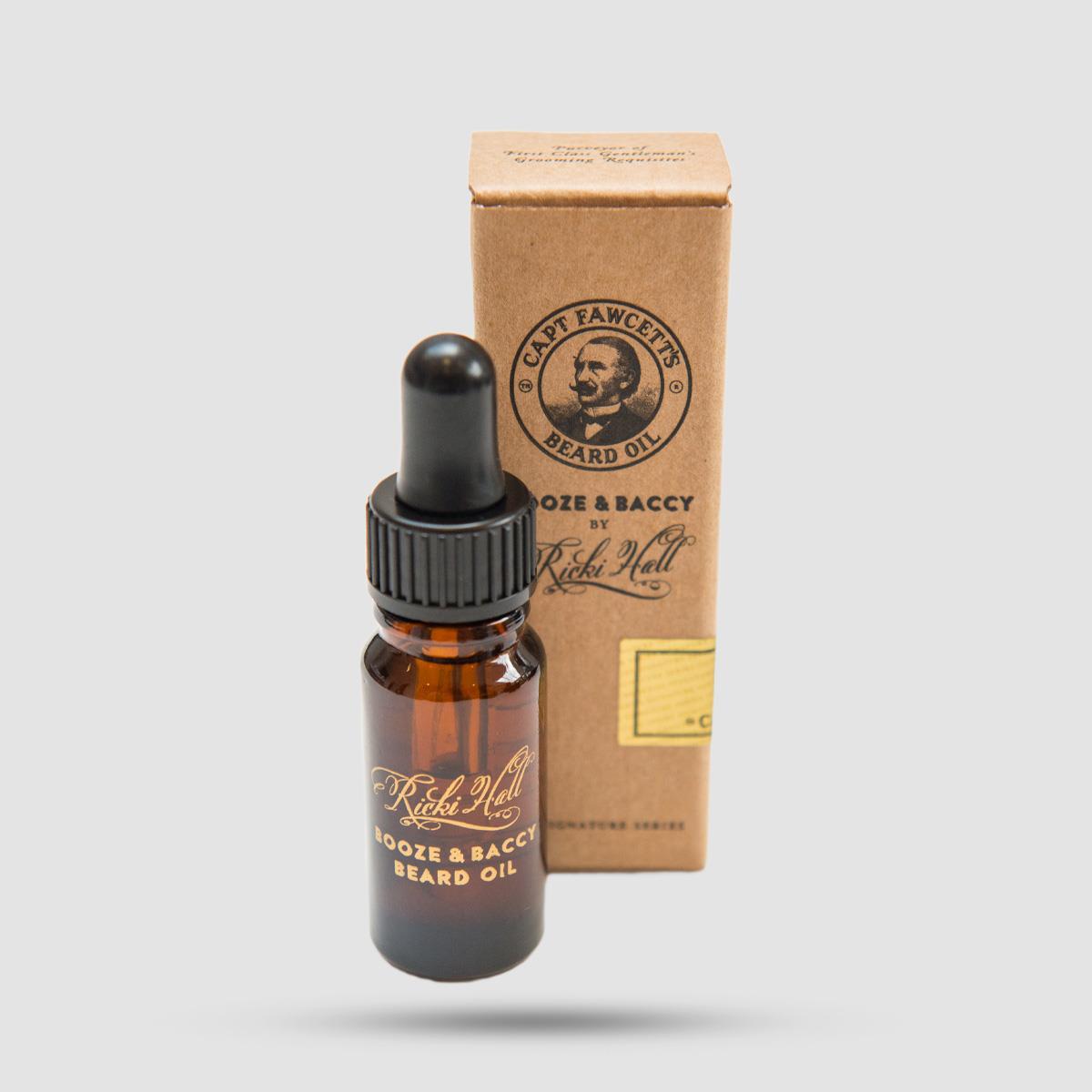 Beard Oil - Captain Fawcett - Ricki Hall's Booze & Baccy 10ml