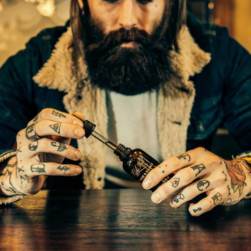 Beard Oil - Captain Fawcett - Ricki Hall's Booze And Baccy 50ml