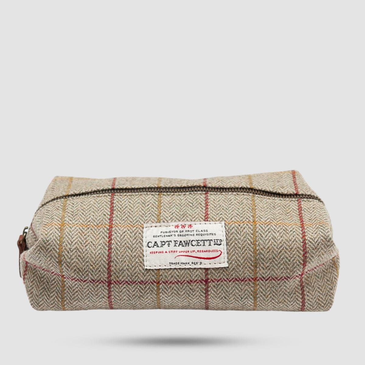 Νεσεσέρ - Captain Fawcett - Tweed Wash Bag