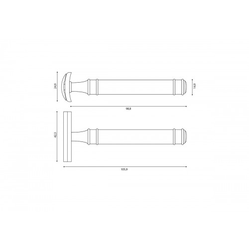 Safety Razor - Muhle Traditional - R 41 GS stainless steel