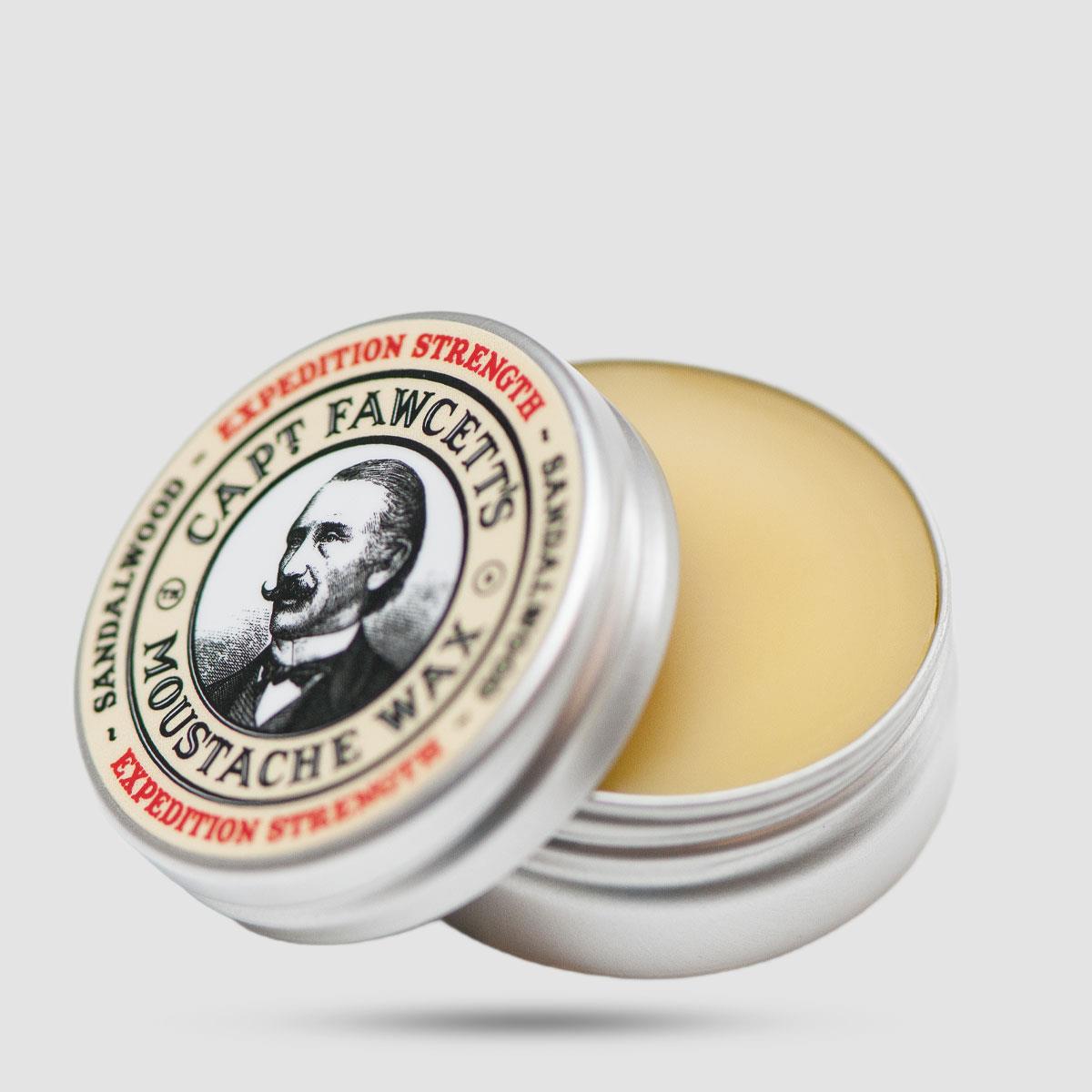 Moustache Wax - Captain Fawcett - Expedition Strenght 15ml / 0.5 fl.oz