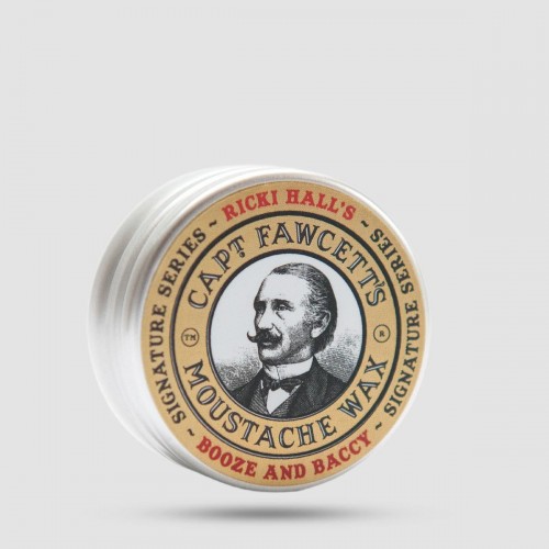 Moustache Wax - Captain Fawcett - Ricki Hall's Booze And Baccy 15ml / 0.5 fl.oz