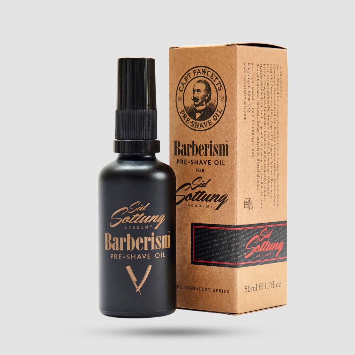 Λάδι Για Πρίν Το Ξύρισμα - Captain Fawcett - Barberism 50ml