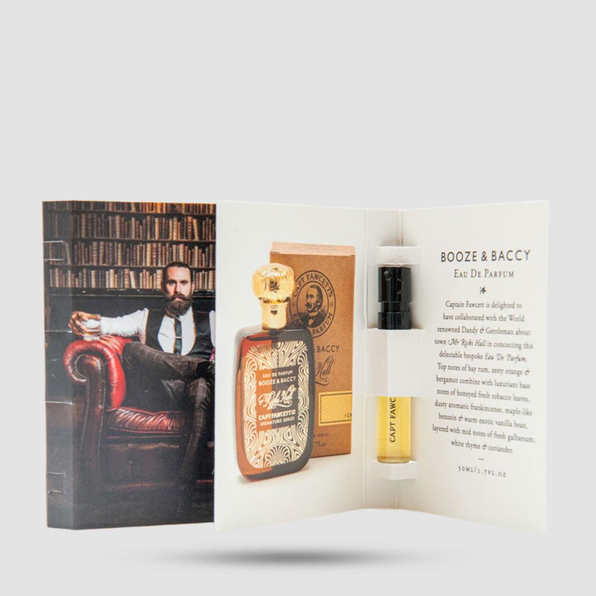 Eau De Parfum - Captain Fawcett - Booze & Baccy by Ricki Hall Sample Spray 2ml