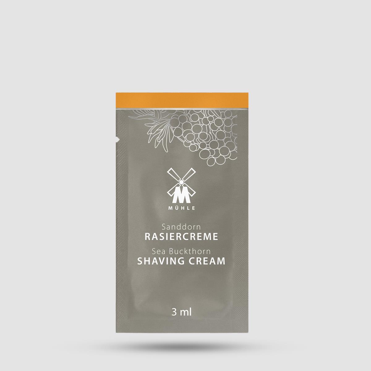 Shaving Cream - Muhle - Sea Buckthorn 3ml