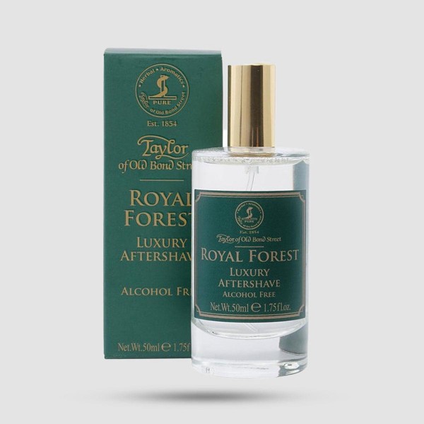 Aftershave Lotion - Taylor Of Old Bond Street - Royal Forest Luxury 50ml