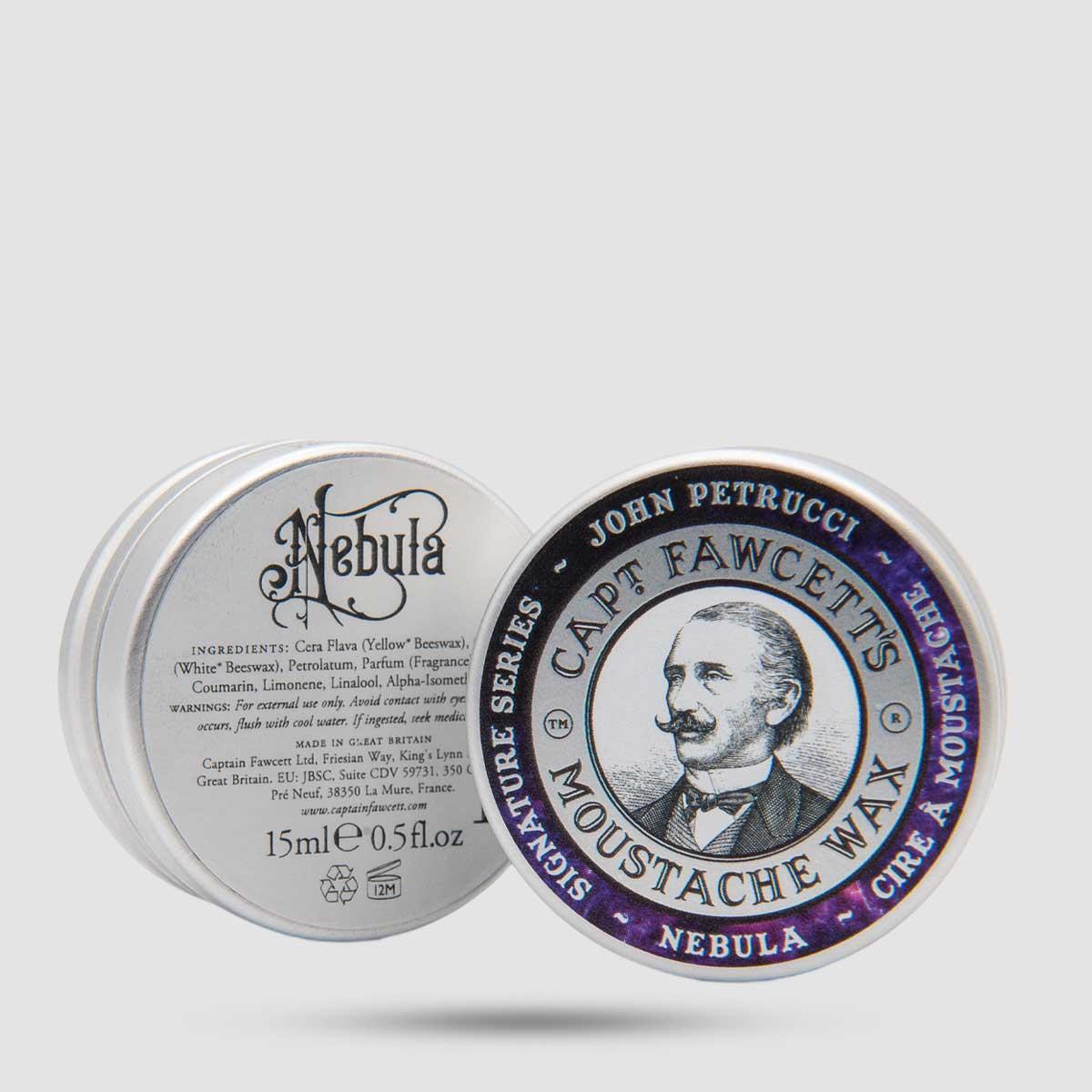 Κερί Για Μουστάκι - Captain Fawcett - John Petrucci's Nebula 15ml / 0.5 fl.oz