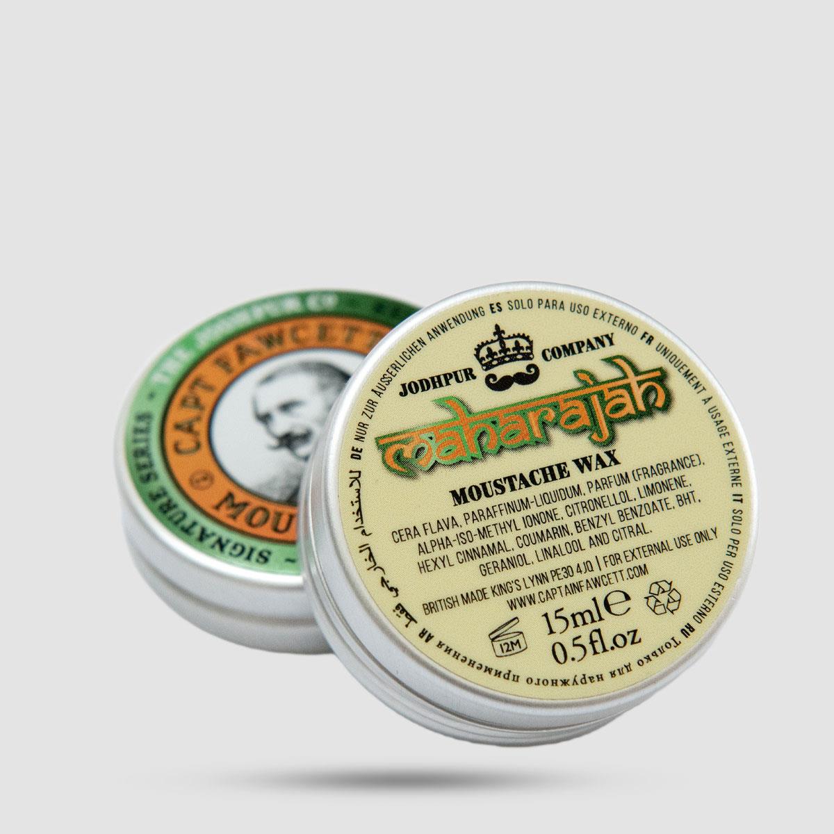 Moustache Wax - Captain Fawcett - Maharajah 15ml / 0.5 fl.oz