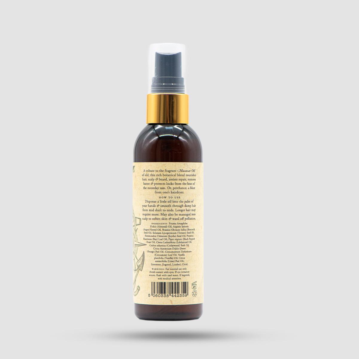 Hair Oil - Captain Fawcett - For Hair, Scalp and Beard 100ml