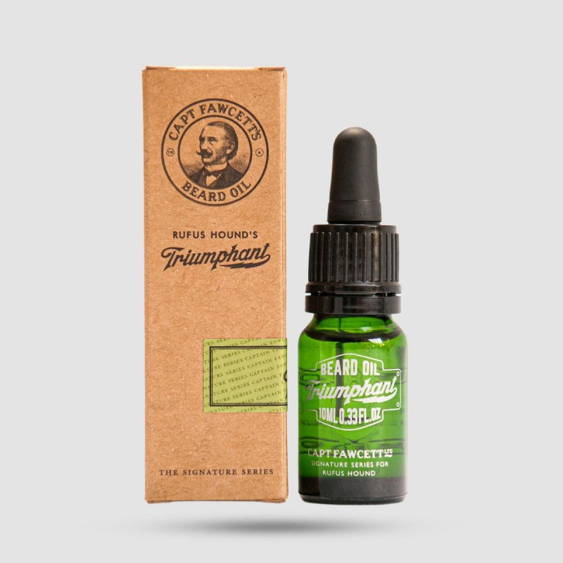 Beard Oil - Captain Fawcett - Rufus Hound's Triumphant 10ml / 0.33 fl.oz