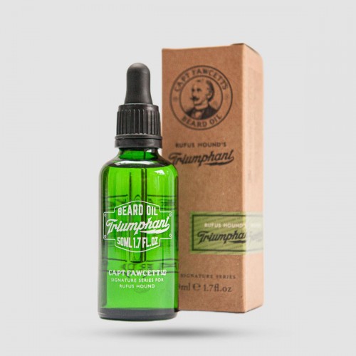 Beard Oil - Captain Fawcett - Rufus Hound's Triumphant 50ml