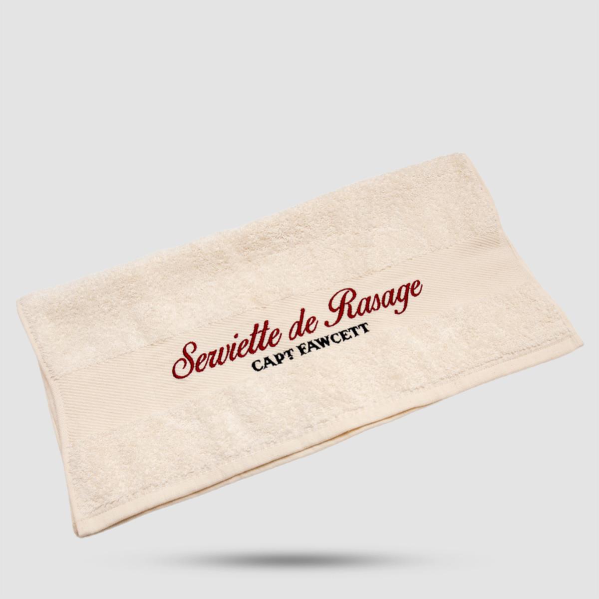 Luxurious Shave Towel - Captain Fawcett - 100% Cotton