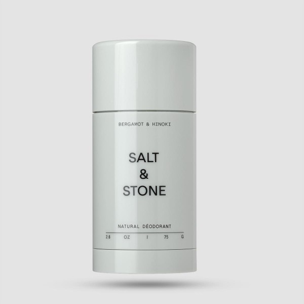 Αποσμητικό - Salt and Stone - Περγαμόντο & Hinoki | Extra Strength 75g