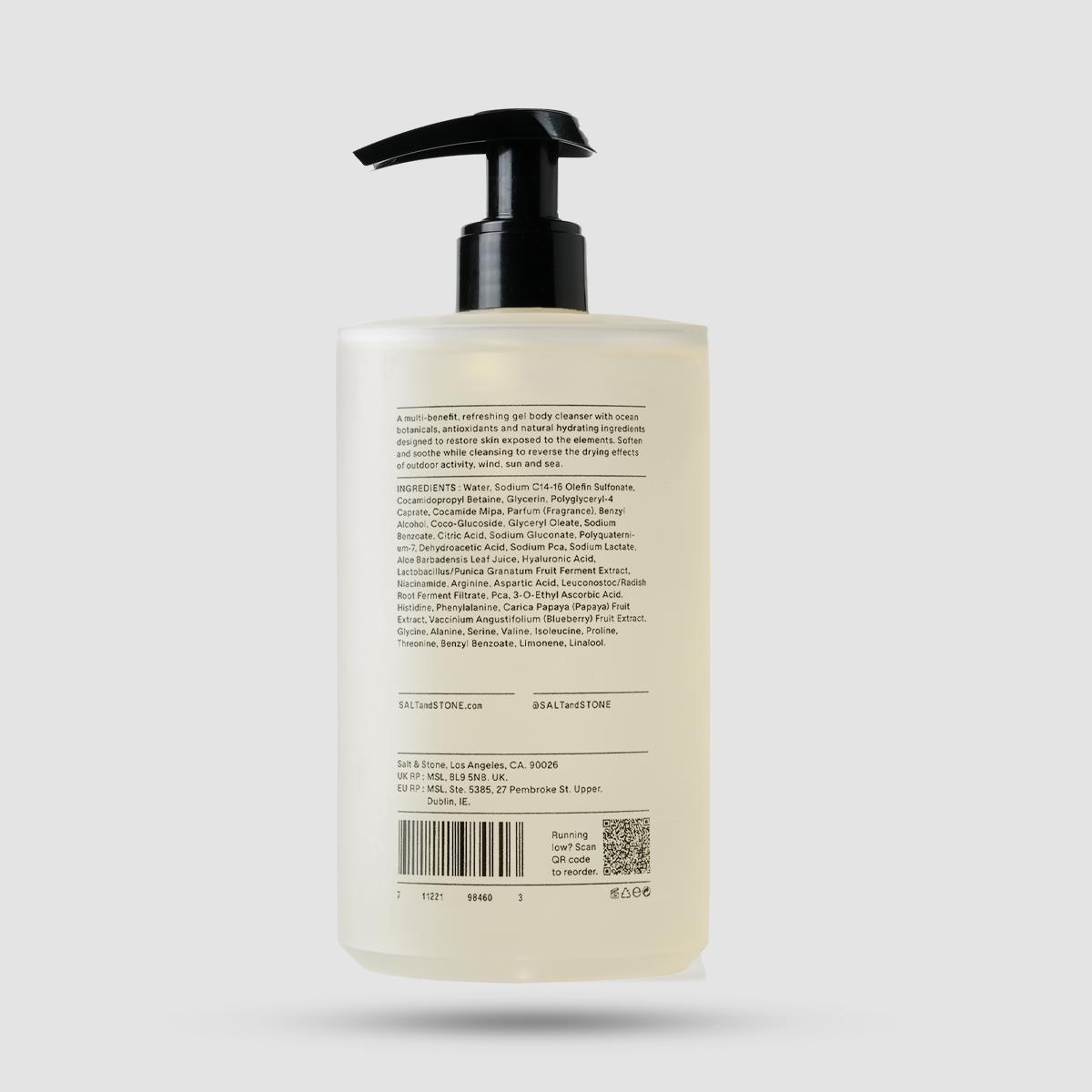 Body Wash - Salt And Stone - Bergamot | Hinoki 450ml