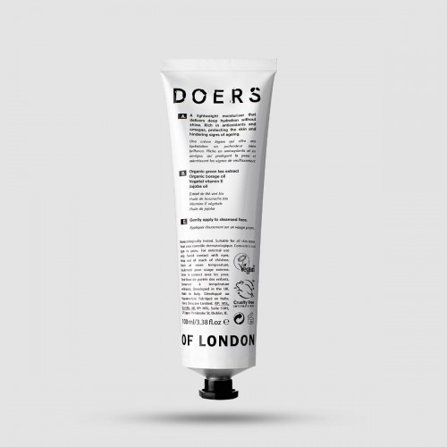 Ενυδατική Κρέμα Προσώπου - Doers Of London - Vegan Hydrating 100ml