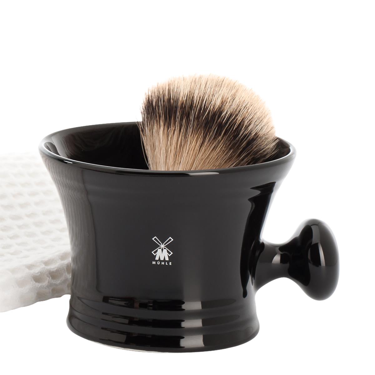 Shaving Mug - Muhle - Black Porcelain (Rn 46)