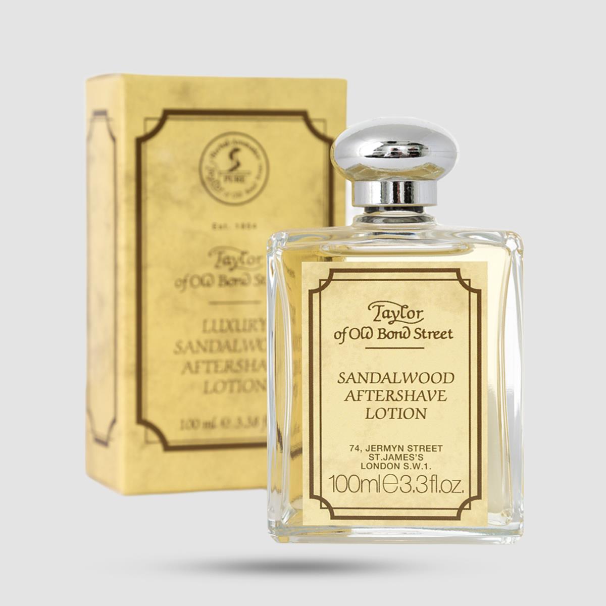 Aftershave Lotion - Taylor Of Old Bond Street - Σανδαλόξυλο 100ml