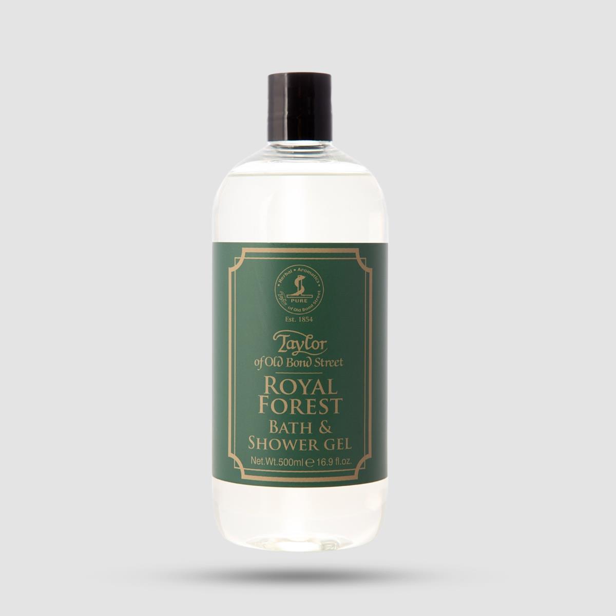 Bath And Shower Gel - Taylor Of Old Bond Street - Royal Forest 500ml