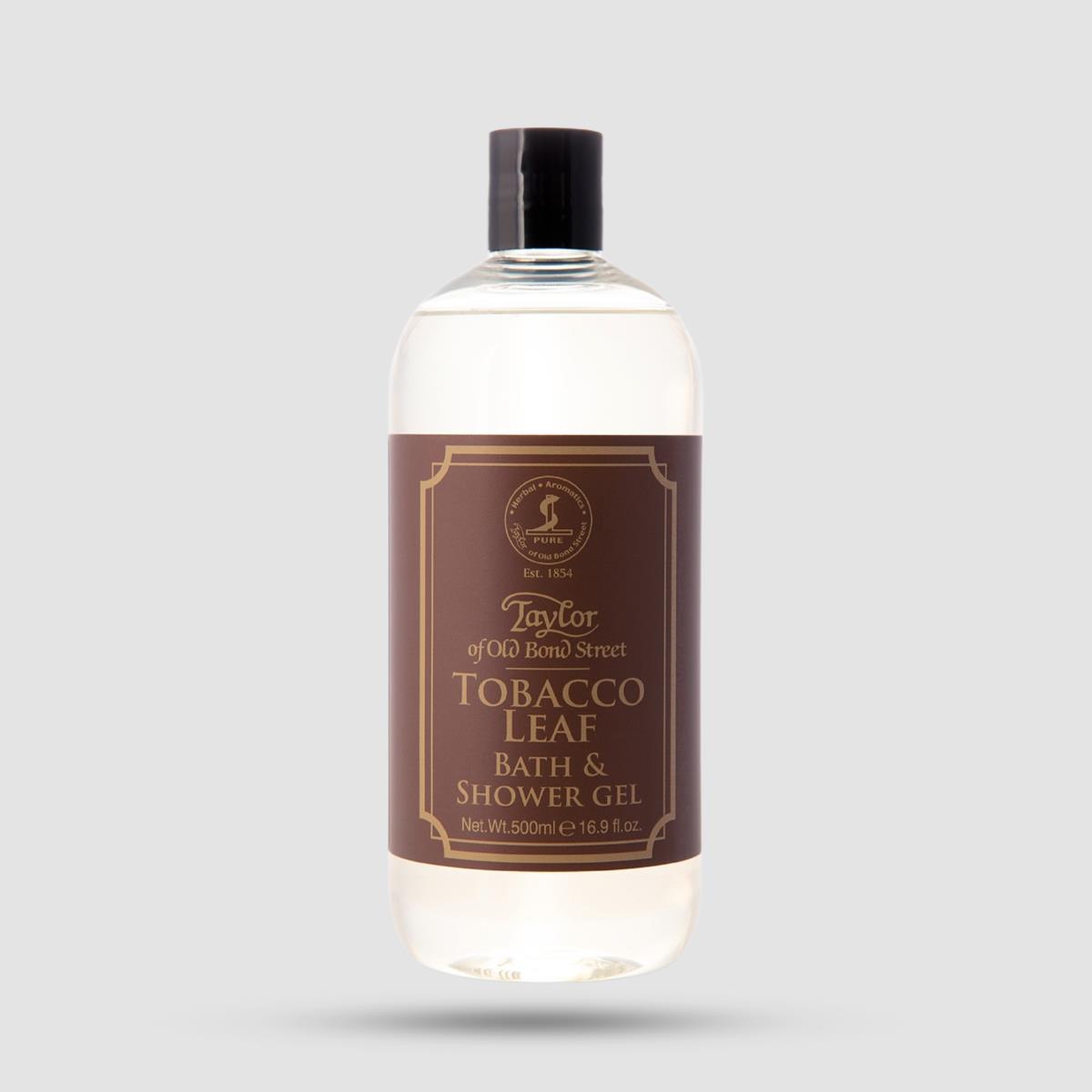 Bath And Shower Gel - Taylor Of Old Bond Street - Tobacco Leaf 500ml