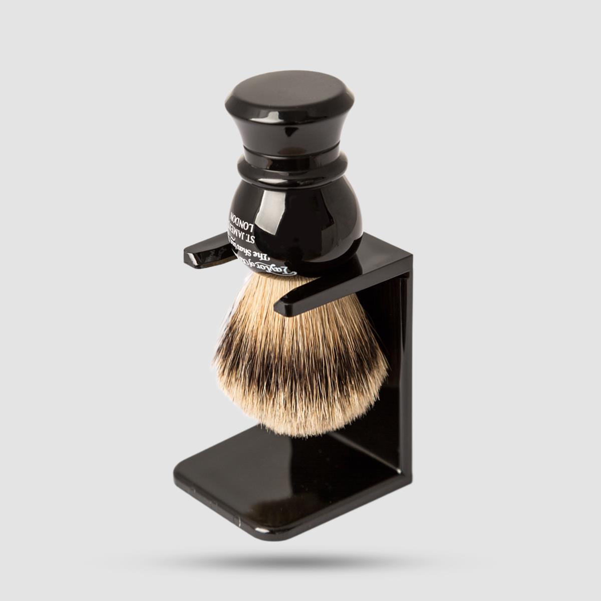 Stand For Shaving Brush - Taylor of Old Bond Street - Black