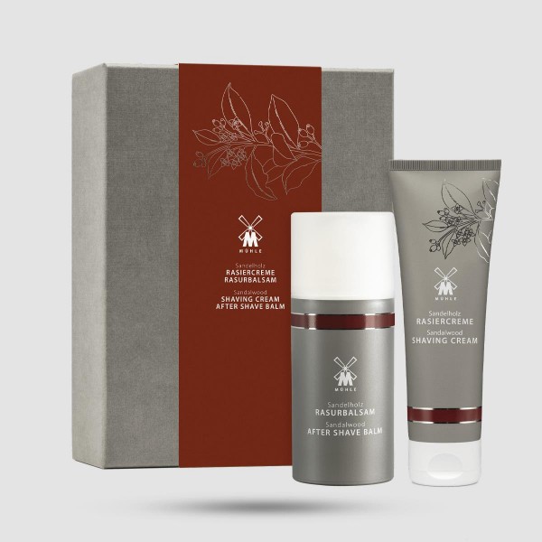 Gift Box - Muhle - With Shaving Cream And After Shave Sea Sandalwood