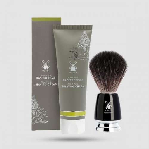 Gift Box - Muhle - With Shaving Cream Aloe Vera + Shaving Brush